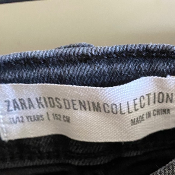 Zara girls denim jean skirt - Picture 3 of 3